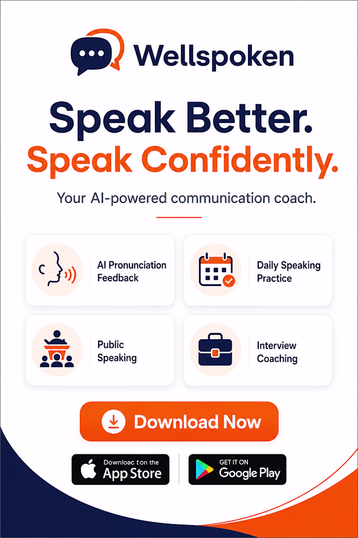 Wellspoken - Mobile App Brand Refresh & Identity Concept