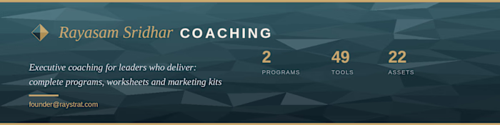 Executive coaching for leaders who