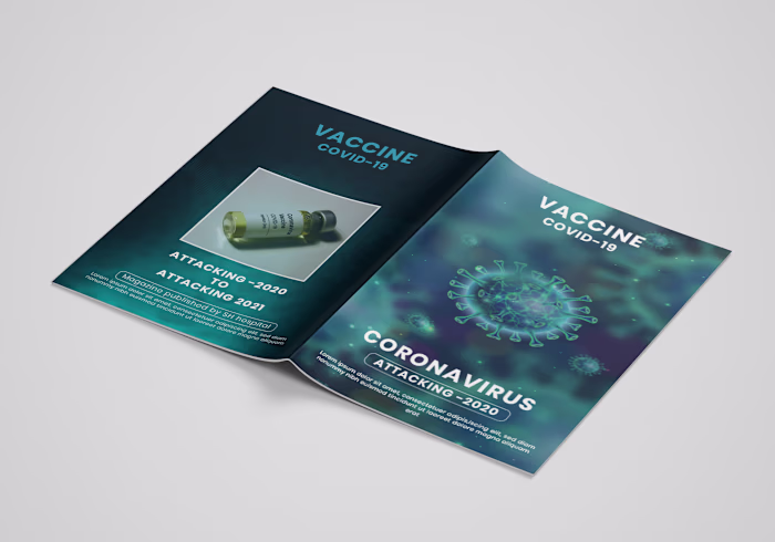 Bi-fold brochure design.