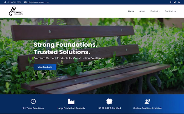 Shree Cement Products – Company Website