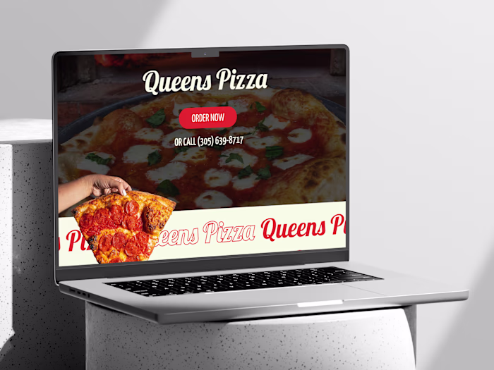 Queens NY Pizza — Framer Development