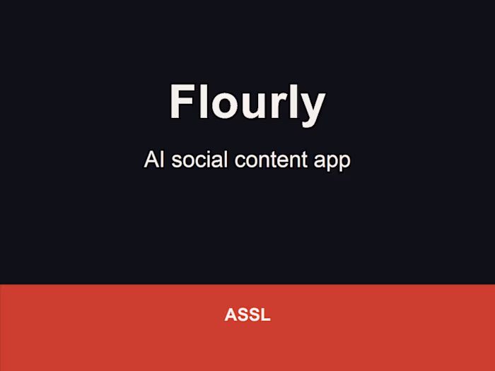 Flourly - AI social content app