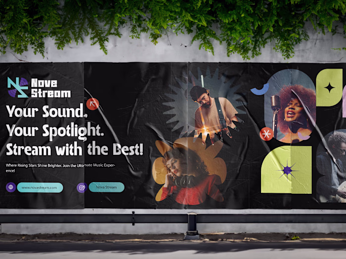 Brand Identity - Nova Stream