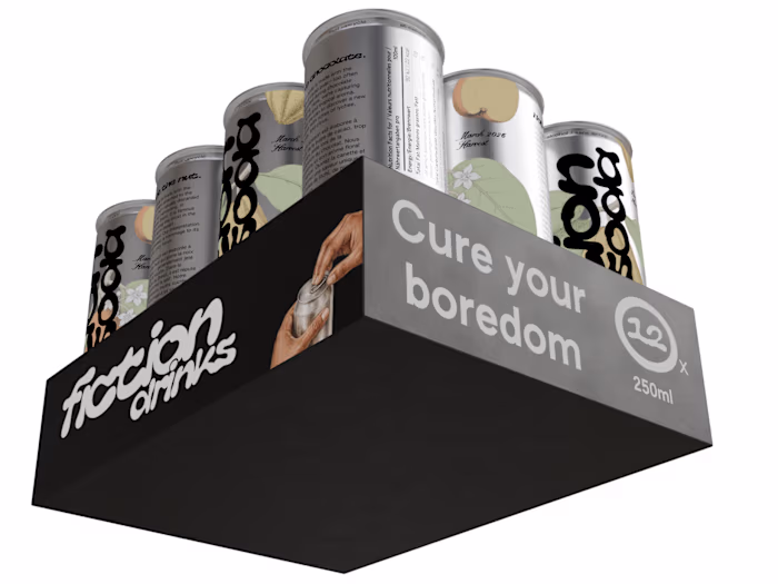 Beverage Can & Tray Packaging Design