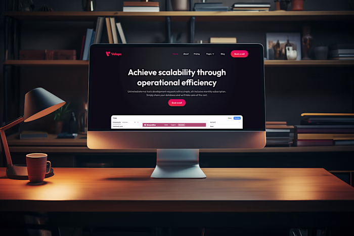 Velops Branding, Web Design & Framer Development