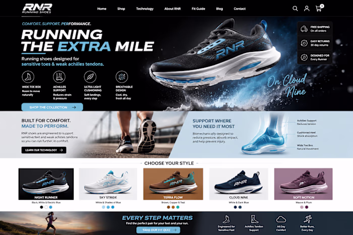 Title: RNR Running Shoes —