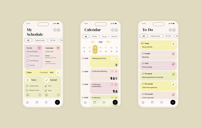 Scheduling app