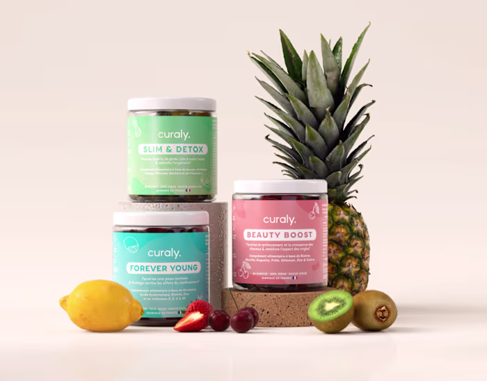 Curaly Brand Identity and Product Design