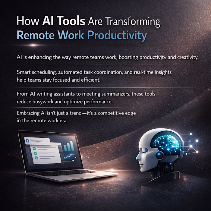 AI Tools Transforming Remote Work Productivity