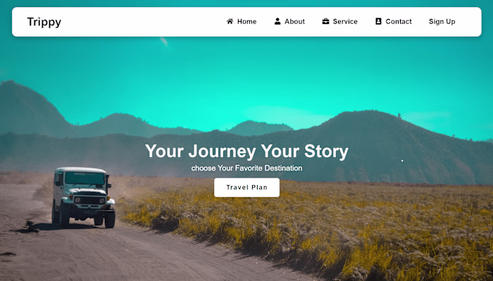 Trippy Travel Website