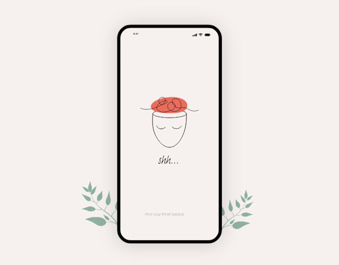 UI Animation - Meditation App 