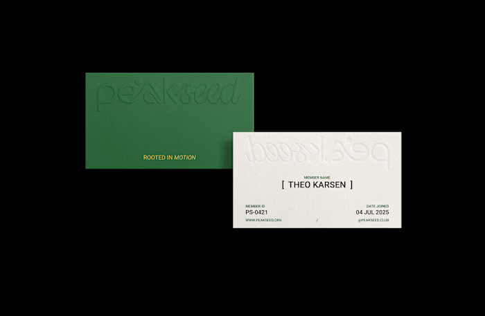 Peak Seed | Brand Identity
Inspired