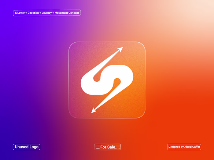 A dynamic S lettermark logo