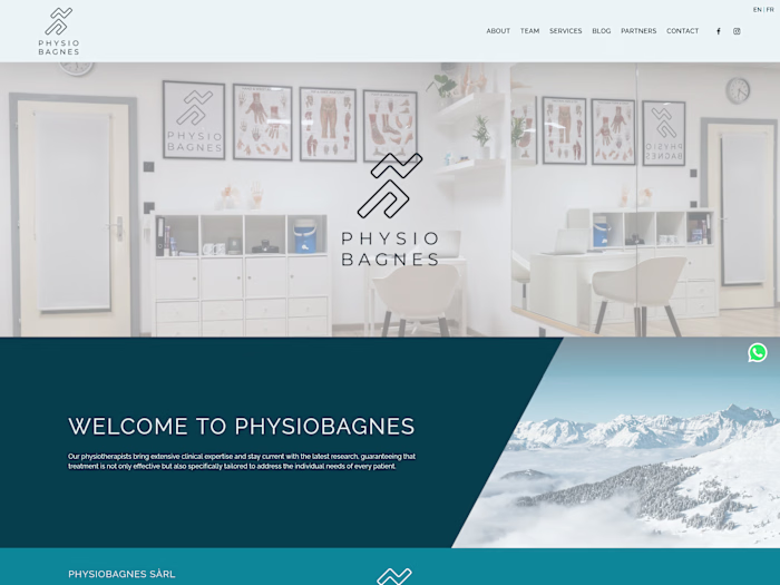 Physio Therapy Website