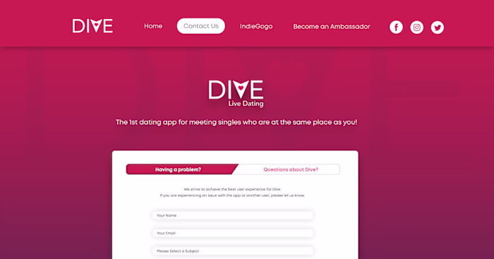 Diveapp Redesign