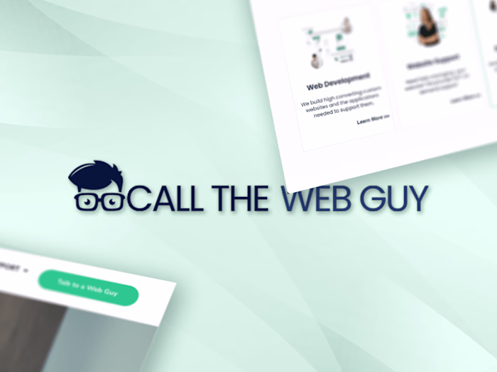 Call The Web Guy