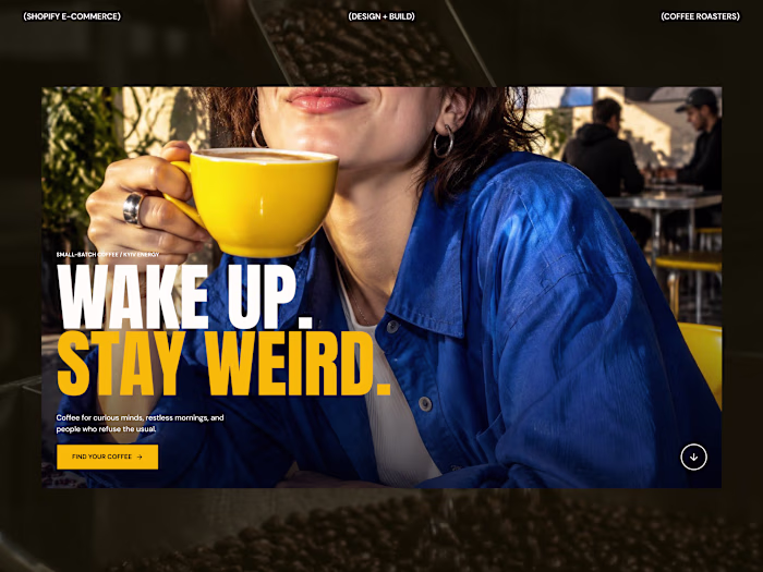 Drip Riot | Coffee E-commerce Website | UX/UI & Shopify