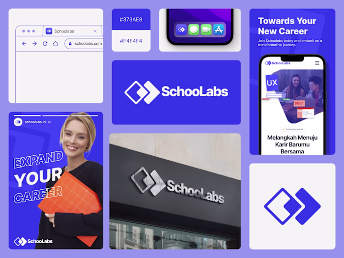 Schoolabs Logo Design
