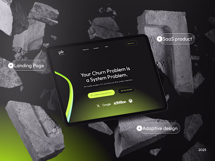 UI / UX Website Design for a CX Platform