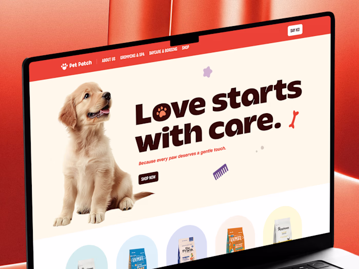 Pet Patch - Pet Care Website