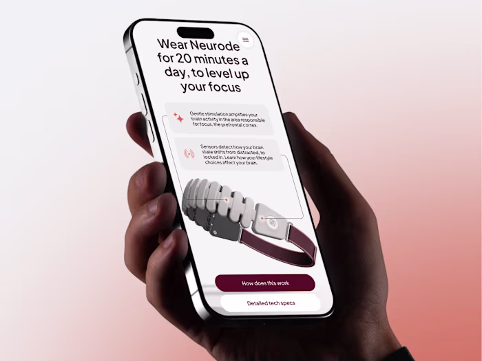 Website Redesign for Neurode