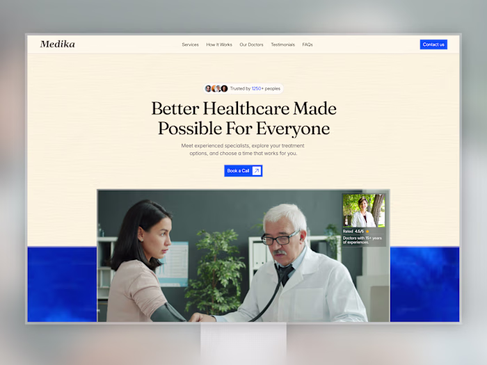 Medika - Healthcare website