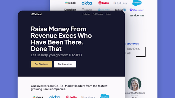 Webflow Site for VC Company