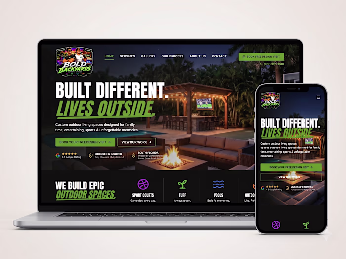 Backyard Remodeling & Outdoor Living | Bold Backyards