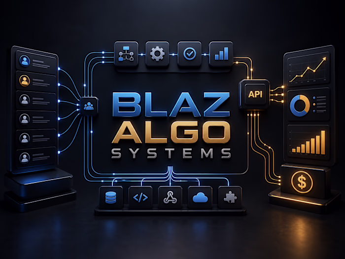 Blaz Algo Systems: Automation Sales Funnel