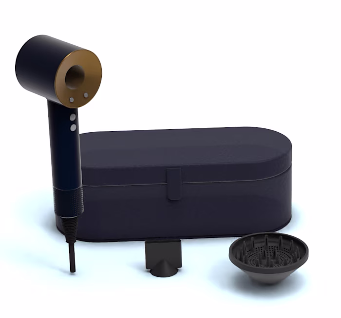 Dyson Supersonic rendering Replicated the Dyson SuperSonic H...