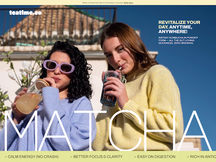 E-Commerece Landing Page Design
This landing