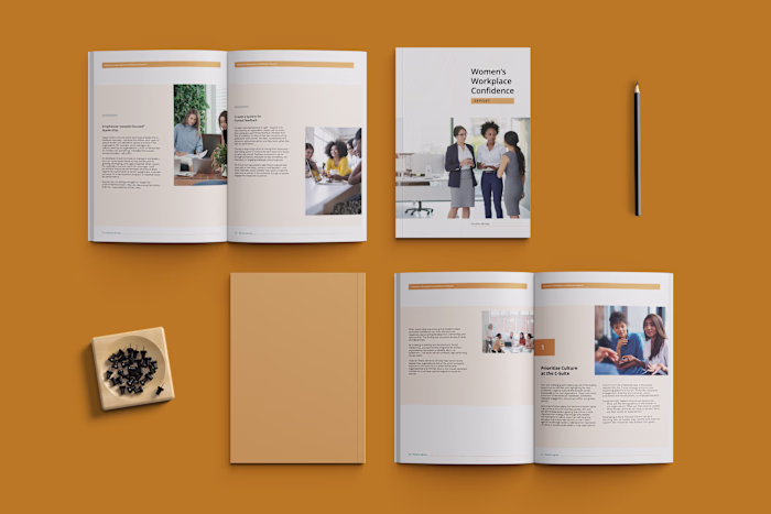 Women’s Workplace Confidence: Report and Publication Design