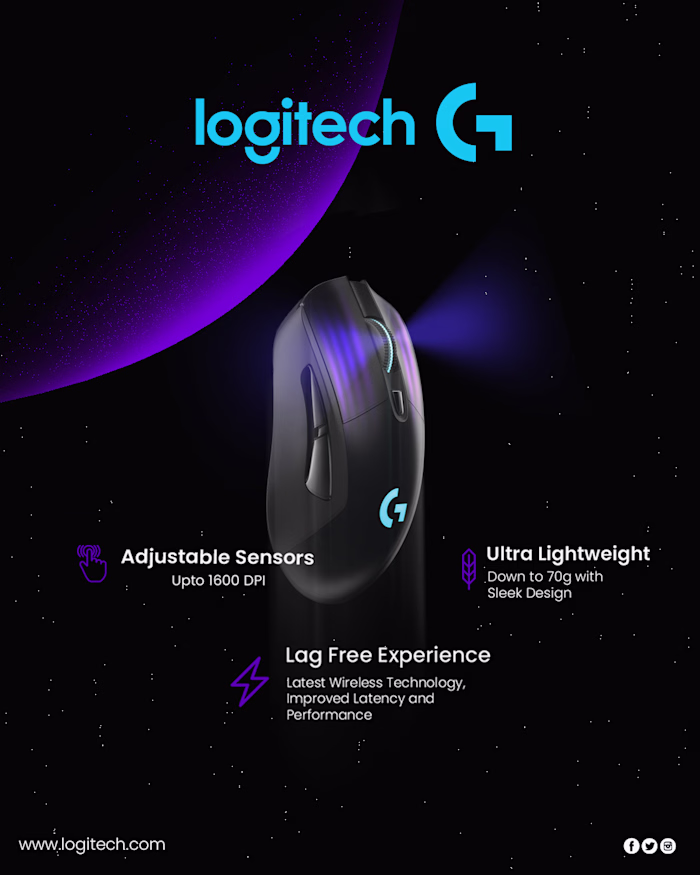 Logitech poster