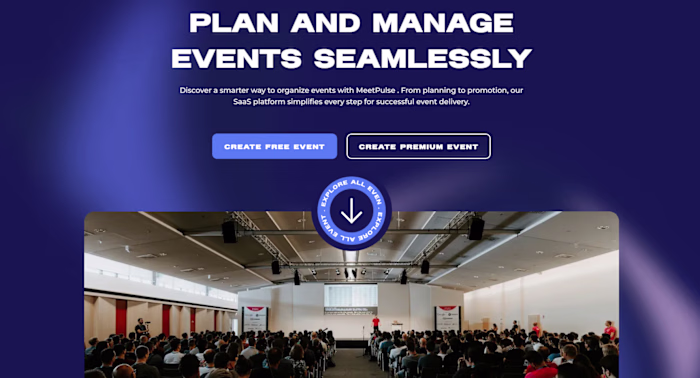 MeetPulse — A Modern Webflow Website I Designed & Built I re...