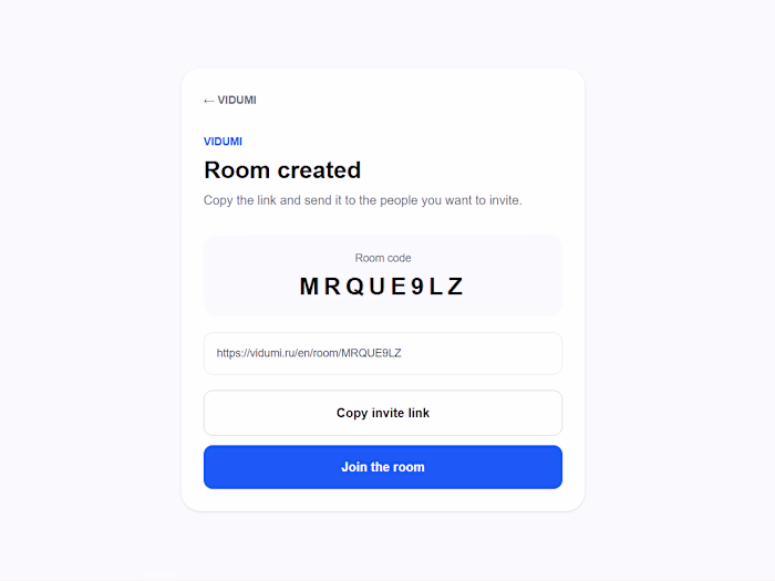 VIDUMI — Browser-Based Video Platform