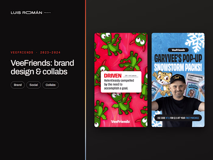 VeeFriends: Brand Design & Collabs