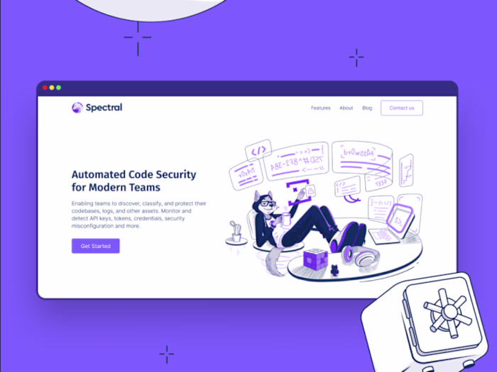 Spectral - Cybersecurity Branding & UX/UI