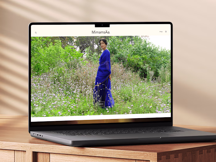 Luxury Fashion ecommerce website design