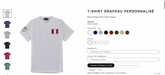 450 Flags, One Product Page