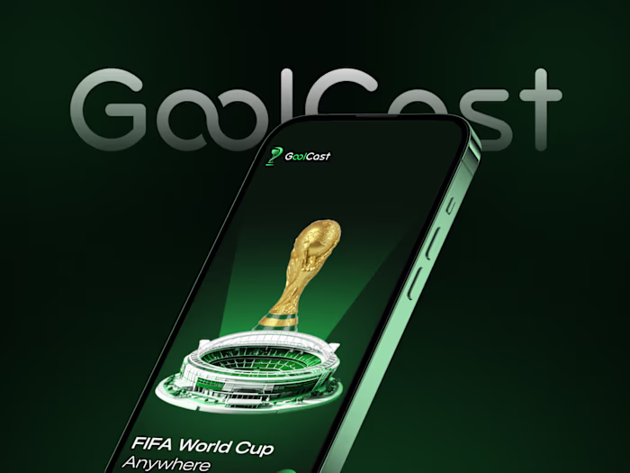FIFA World Cup Live Streaming Mobile App UI/UX Design