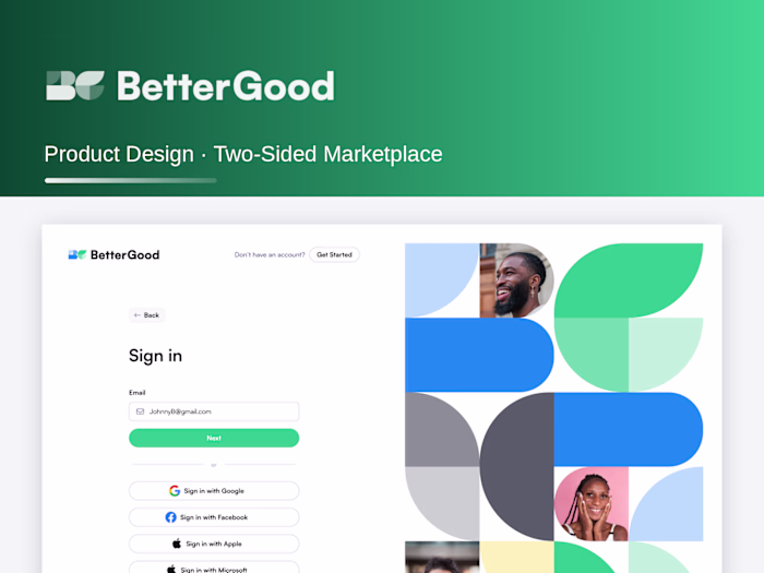 Volunteer marketplace plus the admin product behind it