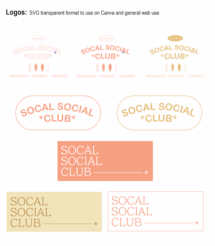 Brand Design for a Freelance Social Media Manager