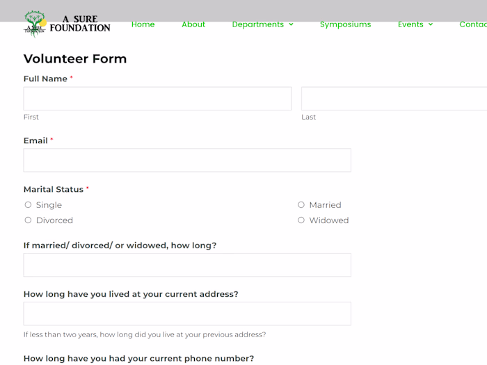 Nonprofit portal