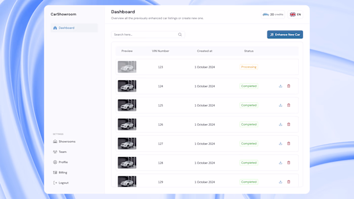 Carbox SaaS AI Web App Platform