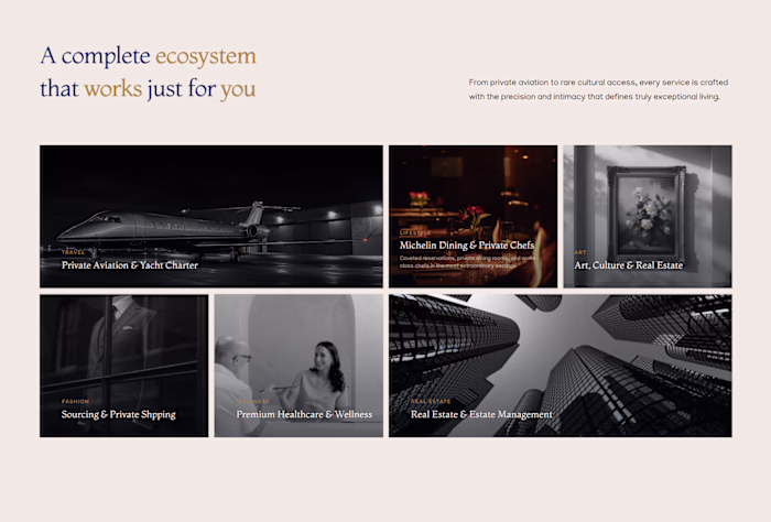Some screens from a framer