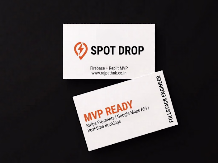 Replit for Spot Drop – AI  Booking & Deals Platform