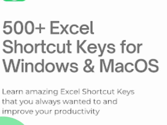 Excel Shortcut Keys