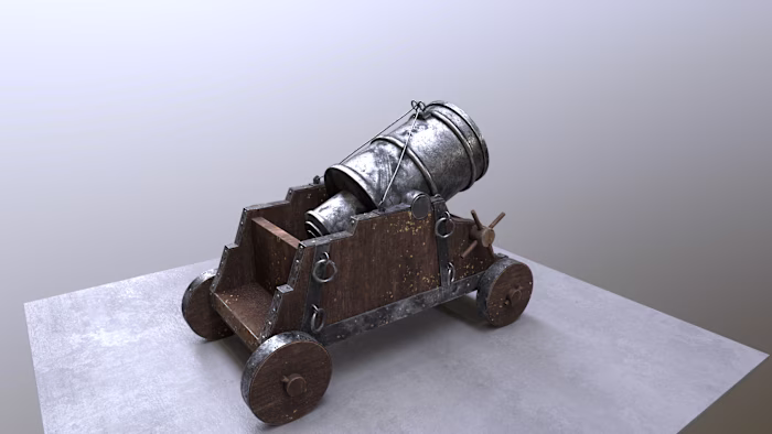 Old Cannon | 3D Game