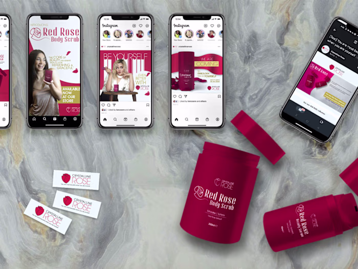 Brand Design - Crystalline Rose