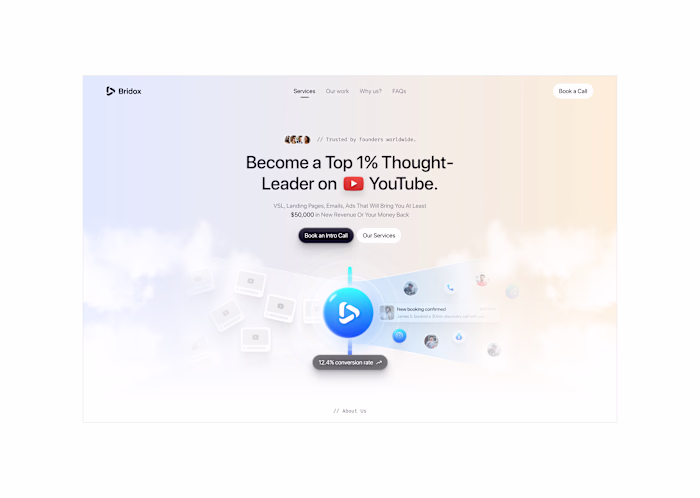 Bridox Website Redesign